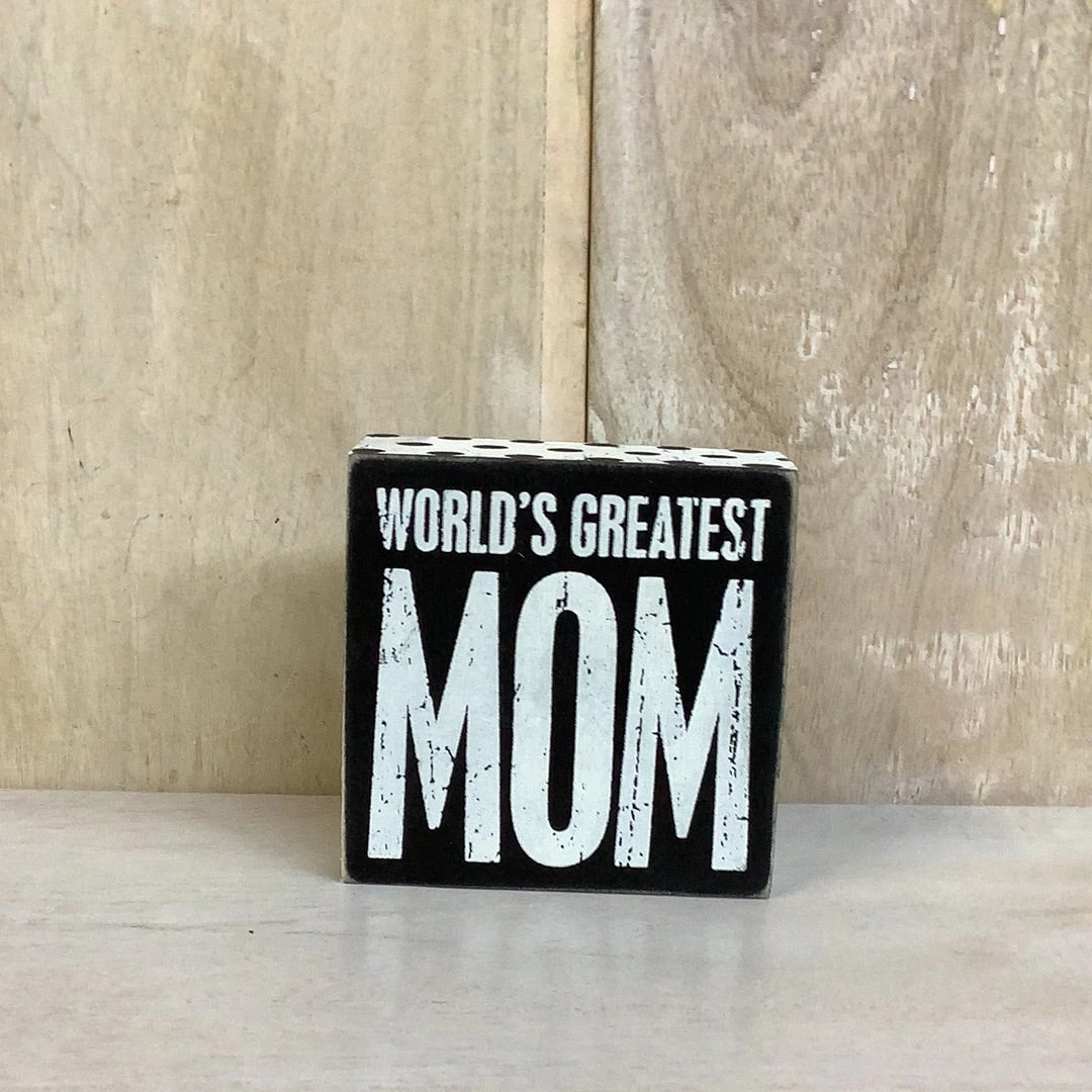Petals And Blooms Decor Worlds Greatest Mom Block Sign Everyday Decor 1 Petals And Blooms Decor Worlds Greatest Mom Block Sign Everyday Decor
