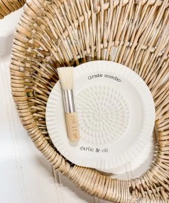 Petals And Blooms Home Decor Garlic Grater Dish Set