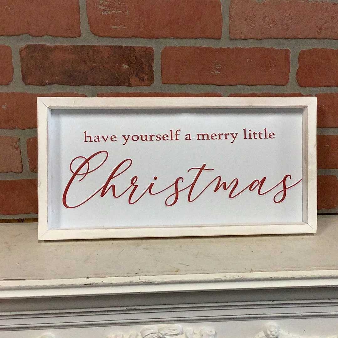 Petals And Blooms Home Decor Have Yourself A Merry Little Christmas Sign 1 Petals And Blooms Home Decor Have Yourself A Merry Little Christmas Sign