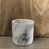 Petals And Blooms Home Decor Marble Design Ceramic Pot Vases & Pots