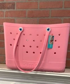 Petals And Blooms Home Decor Regular Simply Tote | Tulip Pink Everyday Decor