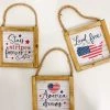 Petals And Blooms Home Decor Americana Hanging Wall Signs With Sayings