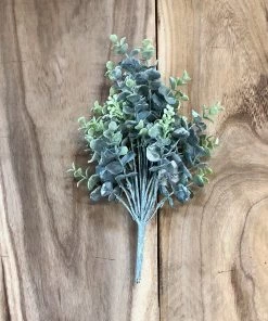 Petals And Blooms Decor Everyday Decor Eucalyptus Bush With White Ball Flower