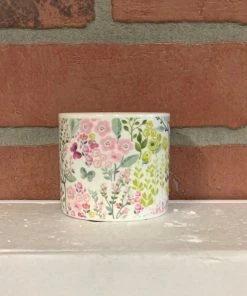 Petals And Blooms Home Decor Butterfly Floral Pot