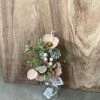 Petals And Blooms Home Decor Greenery + Floral Mixed Flower And Berries Stem