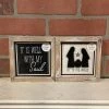 Petals And Blooms Home Decor Signs + Wall Decor Joy/soul Double Sided Block Sign