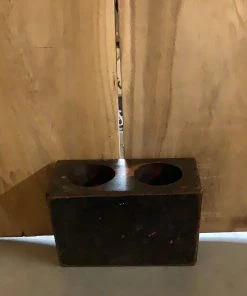 Petals And Blooms Home Decor Black 2 Hole Sugar Mold