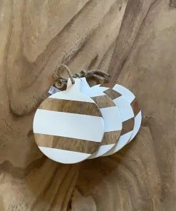 Petals And Blooms Home Decor Kitchen Essentials Round Mini Charcuterie Coasters