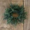 Petals And Blooms Home Decor Dark Green Candle Ring Wreath