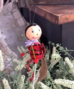 Petals And Blooms Home Decor 3 Assorted Lady Bug Picks