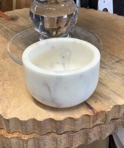 Petals And Blooms Decor Round Marble Bowl | Med Everyday Decor