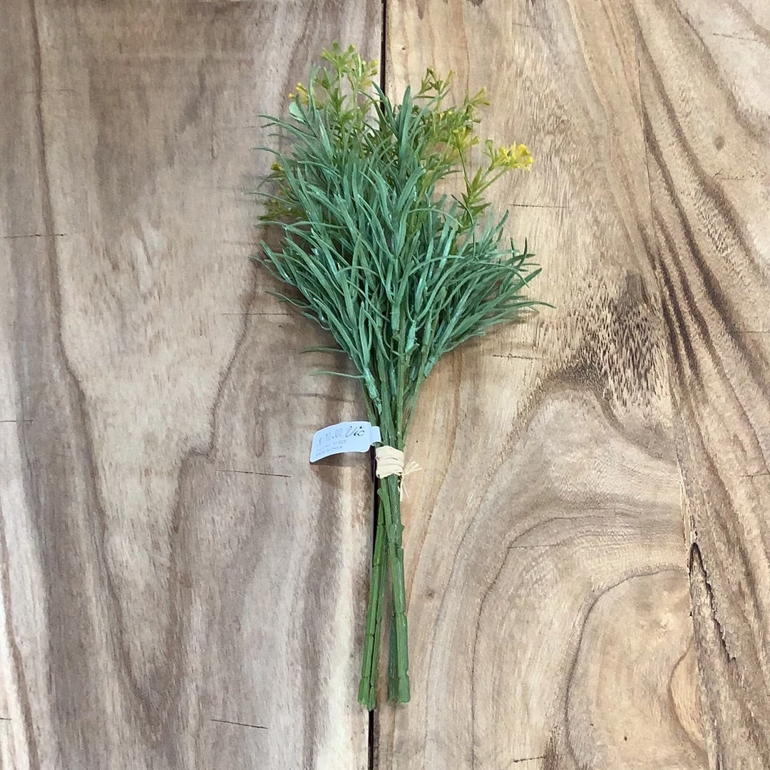 Petals And Blooms Home Decor Greenery + Floral Grass Bunch With Yellow Buds 1 Petals And Blooms Home Decor Greenery + Floral Grass Bunch With Yellow Buds