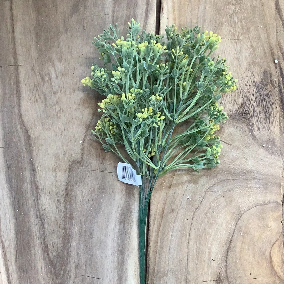 Petals And Blooms Decor Yellow Flowering Bud Bush Stem Everyday Decor 2 Petals And Blooms Decor Yellow Flowering Bud Bush Stem Everyday Decor