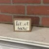 Petals And Blooms Home Decor Box Sign Mini - Let It Snow Signs + Wall Decor