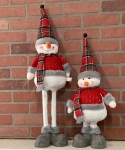 Petals And Blooms Home Decor Extendable Snowman Gnome Christmas Decor