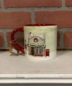 Petals And Blooms Home Decor Vintage Inspired Town Square Mugs