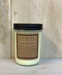 Petals And Blooms Decor Farm Flowers 1803 Candle Candles
