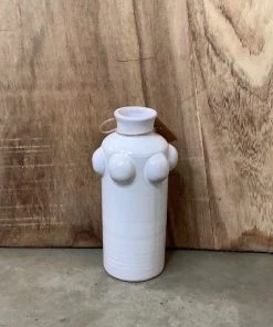 Petals And Blooms Decor Top Rim Beaded Stem Vase Everyday Decor