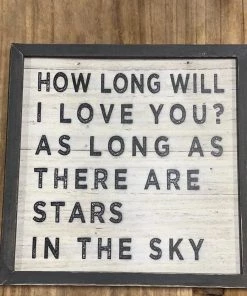 Petals And Blooms Home Decor Signs + Wall Decor Sentiment Pine Wood Framed Signs