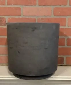 Petals And Blooms Home Decor The Smokey Fiber Clay Planter | Large Vases & Pots