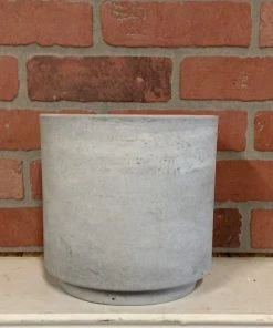 Petals And Blooms Home Decor The Cloudy Grey Fiber Clay Planter | Small Vases & Pots 5 Petals And Blooms Home Decor The Cloudy Grey Fiber Clay Planter | Small Vases & Pots