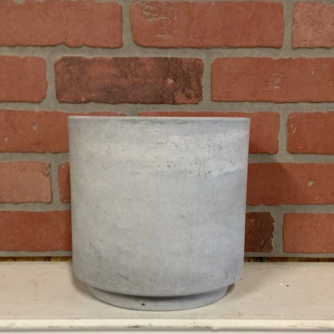 Petals And Blooms Home Decor The Cloudy Grey Fiber Clay Planter | Small Vases & Pots 3 Petals And Blooms Home Decor The Cloudy Grey Fiber Clay Planter | Small Vases & Pots