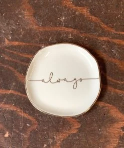 Petals And Blooms Home Decor Trinket Tray “always”