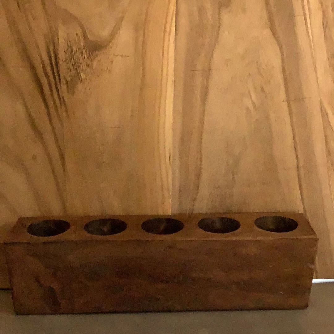 Petals And Blooms Home Decor Table Top Decor Brown 5 Hole Sugar Mold 1 Petals And Blooms Home Decor Table Top Decor Brown 5 Hole Sugar Mold