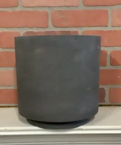 Petals And Blooms Home Decor The Smokey Fiber Clay Planter | Medium