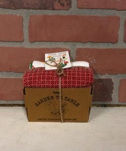 Petals And Blooms Home Decor Kitchen Essentials Garden Tea Towels In Gift Box Set Of 2