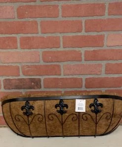 Petals And Blooms Home Decor Spring Decor 24” Window Basket