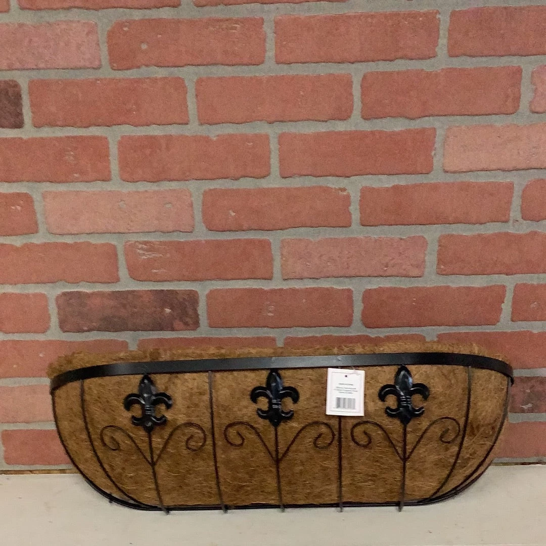 Petals And Blooms Home Decor Spring Decor 24” Window Basket 1 Petals And Blooms Home Decor Spring Decor 24” Window Basket