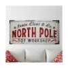 Petals And Blooms Home Decor Large North Pole Sign Signs + Wall Decor
