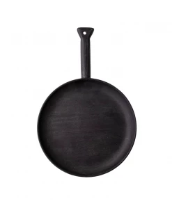 Petals And Blooms Decor Black Acacia Wood Serving/Cutting Board Wood Décor