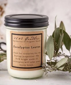 Petals And Blooms Decor Candles Eucalyptus Leaves 1803 Candle