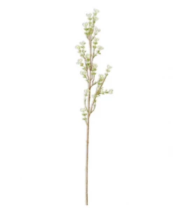 Petals And Blooms Decor Spring Decor Mini White Flower Spray/Stem | 36″