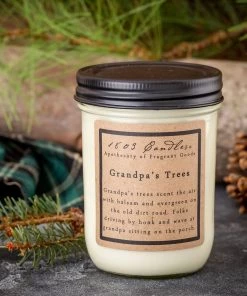 Petals And Blooms Decor Grandpa’s Trees 1803 Candle