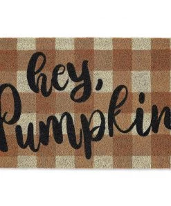 Petals And Blooms Home Decor Fall & Halloween Decor Hey Pumpkin Door Mat