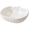 Petals And Blooms Home Decor White Pumpkin Plate | 3 Assorted