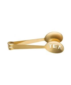 Petals And Blooms Decor Everyday Decor Stainless Steel Gold Tea Tongs