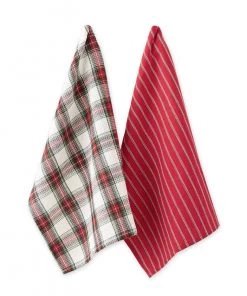 Petals And Blooms Home Decor Holiday Heritage Dishtowel Set Of 2 | 2 Assort.